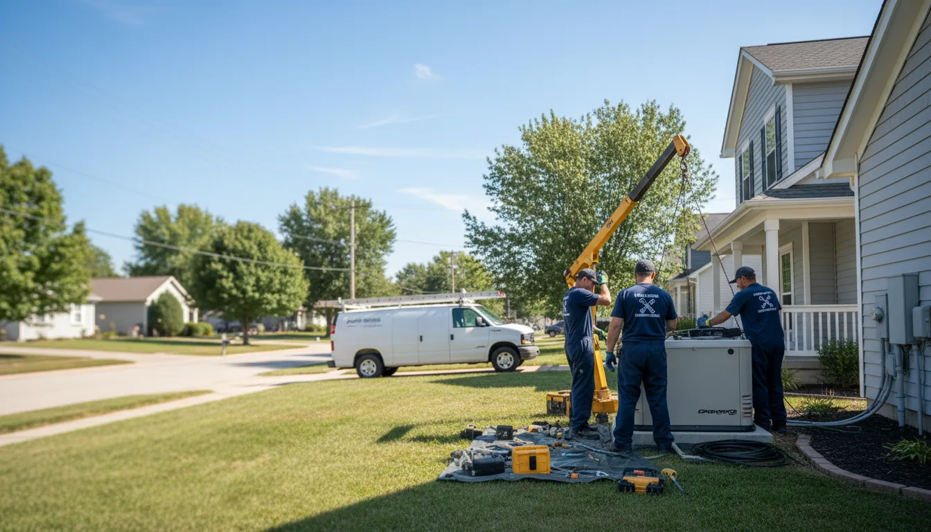 Generator Installation in Olustee, OK near me